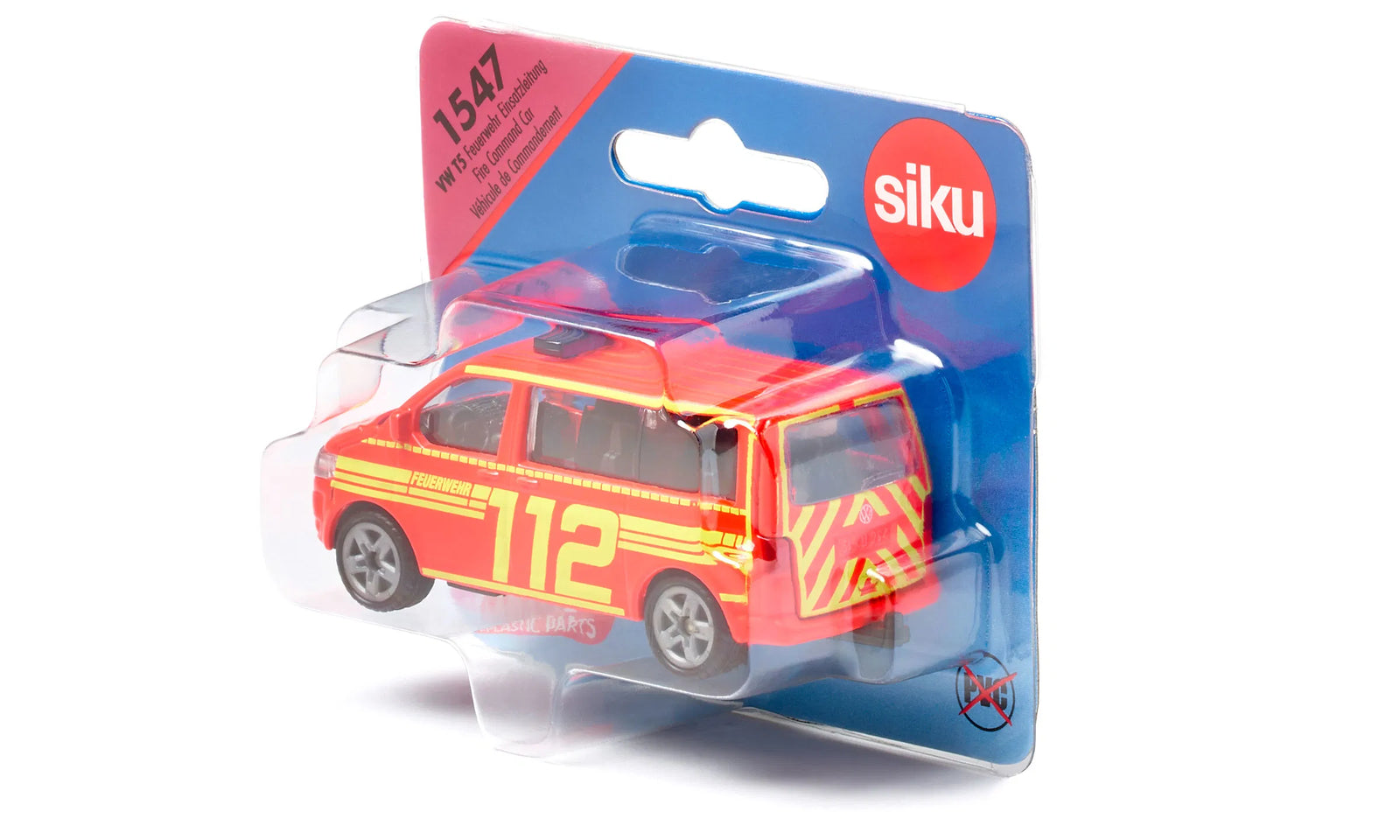 Siku 1547 VW T5 Fire Command Car