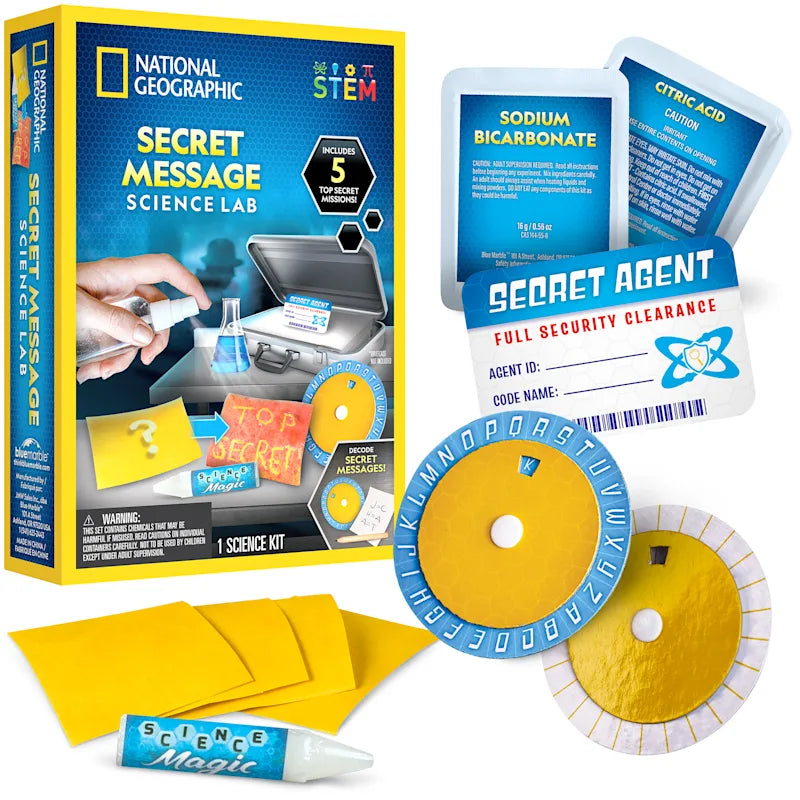 National Geographic Secret Message Science Lab