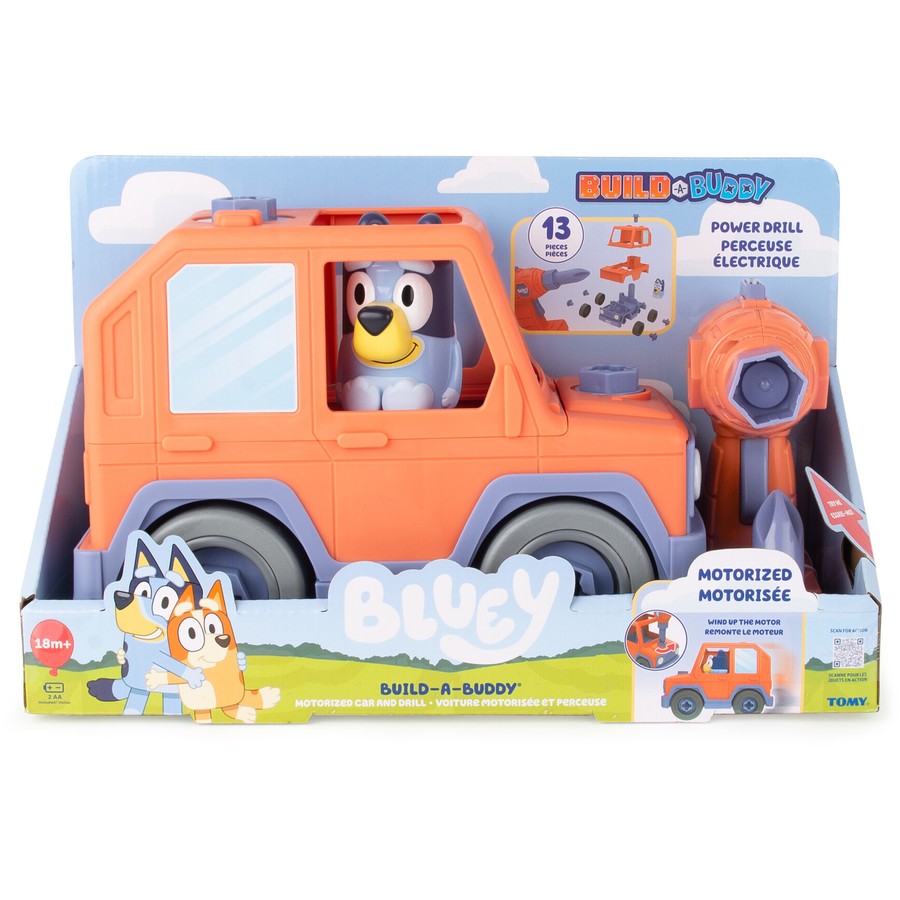 Bluey Build A Buddy Vehicle - Batteries Included