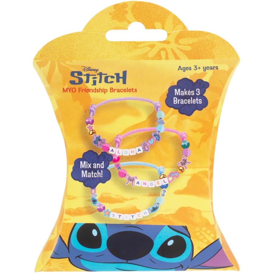 Disney Stitch Make Your Own Friendship Bracelets 3pk