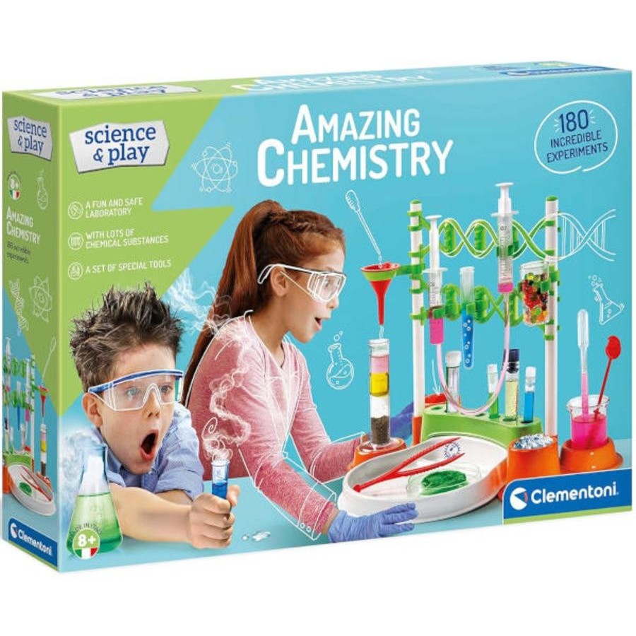 Clementoni Amazing Chemistry Set 180 Experiments