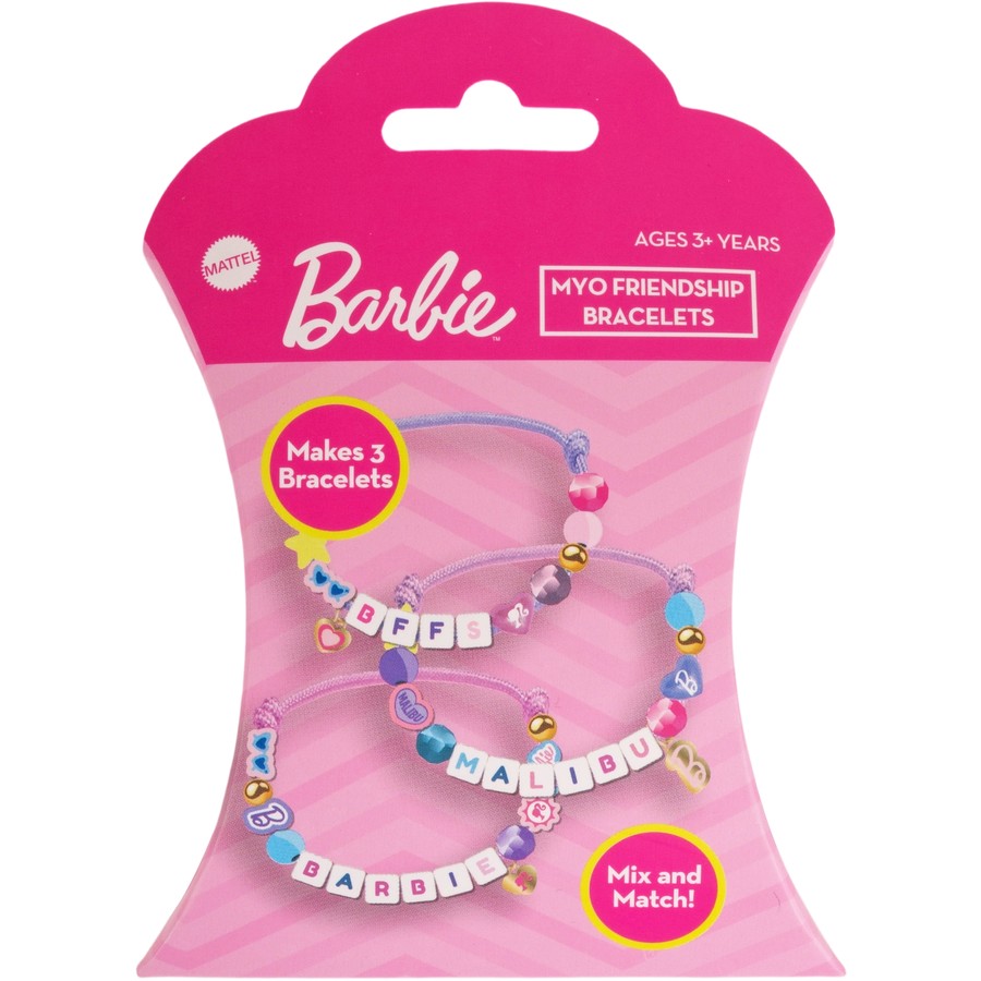 Barbie Make Your Own Friendship Bracelets 3pk