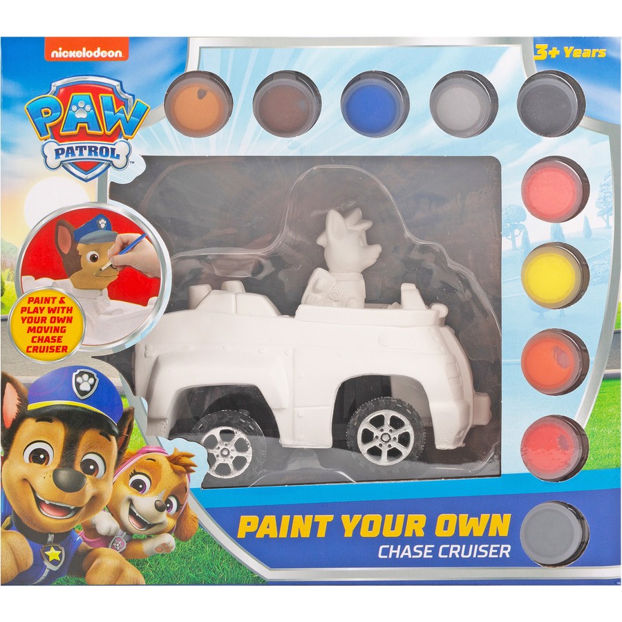 Paw Patrol Paint Your Own Chase Cruiser