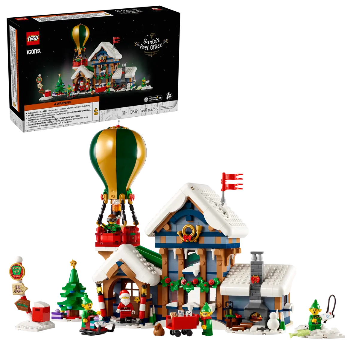 Lego 10339 Icons Santa's Post Office