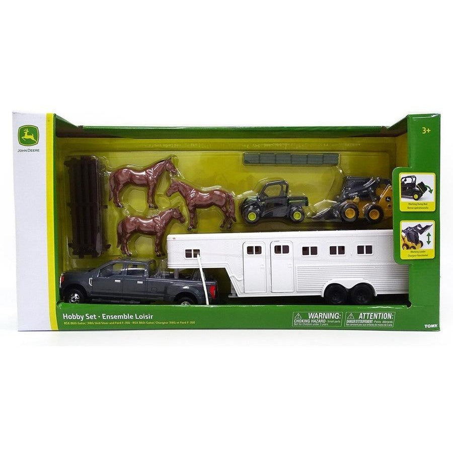 John Deere 1/32 Gator and Skid Loader Hobby Set