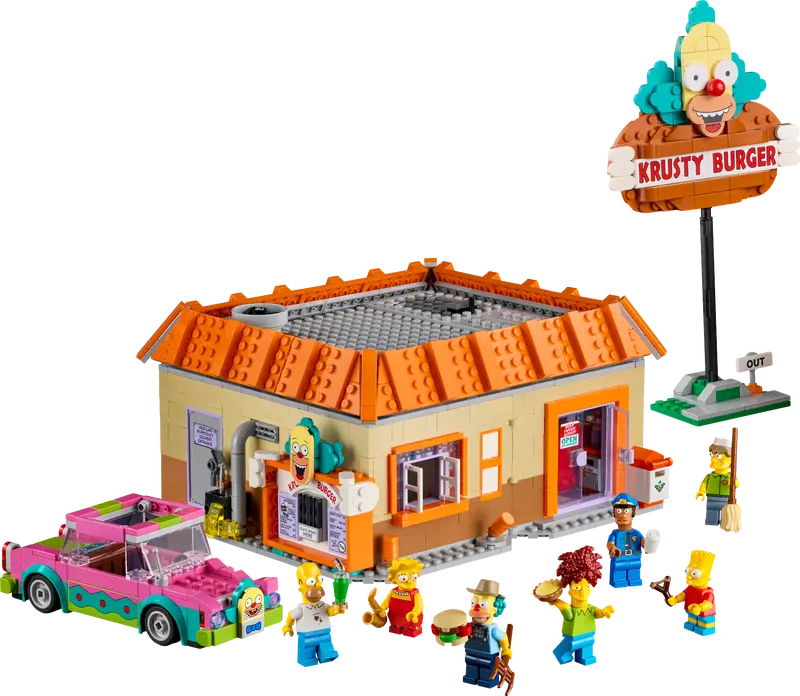 HTF Lego 10352 Icons The Simpsons Krusty Burger
