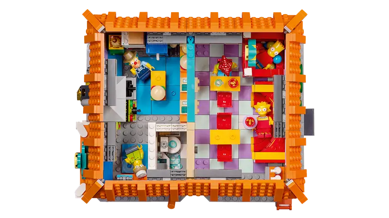 HTF Lego 10352 Icons The Simpsons Krusty Burger