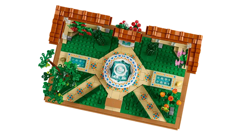 Lego 10359 Icons Fountain Garden