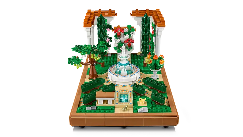 Lego 10359 Icons Fountain Garden
