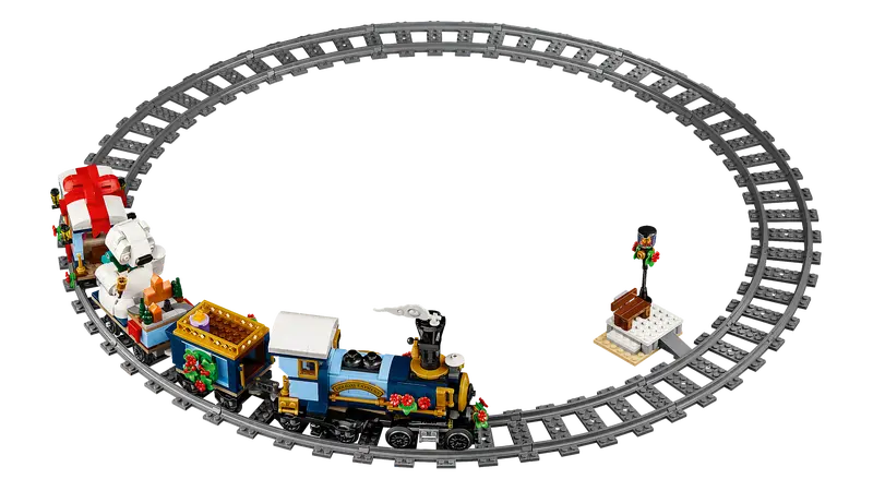 HTF Lego 10361 Icons Christmas Holiday Express Train Set