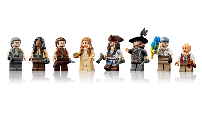 HTF Lego 10365 Captain Jack Sparrow's Pirate Ship