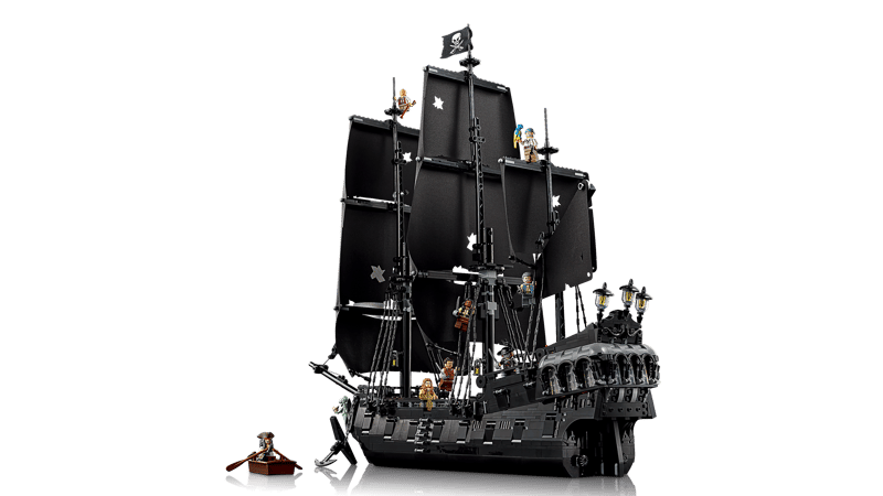 HTF Lego 10365 Captain Jack Sparrow's Pirate Ship