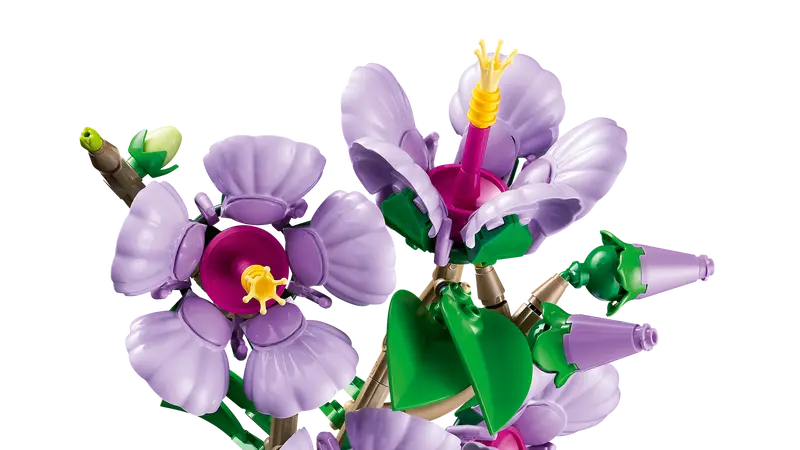 Lego 10372 Botanicals Potted Purple Hibiscus