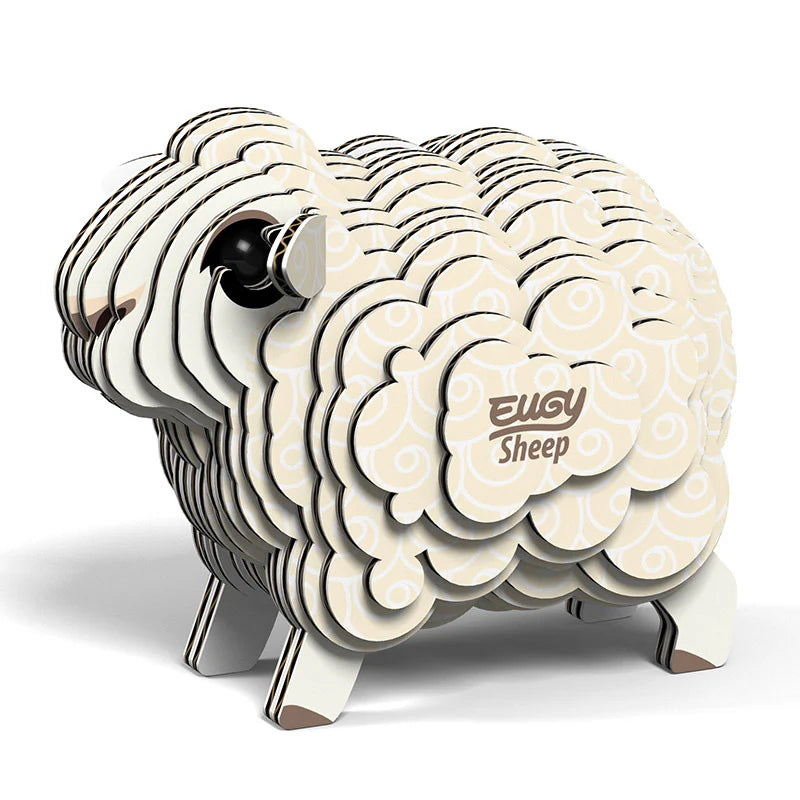 Eugy Cardboard Model Kit Sheep