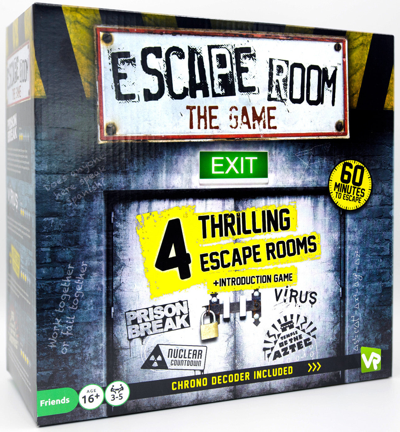 Escape Room The Game - 4 Rooms Plus Chrono Decoder