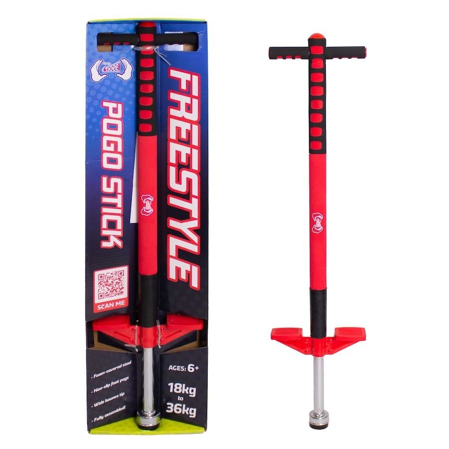 Cooee Freestyle Pogo Stick Red/Black
