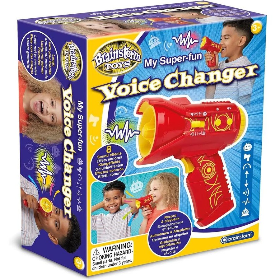 Brainstorm Toys My Super Fun Voice Changer req 2 x AA batteries