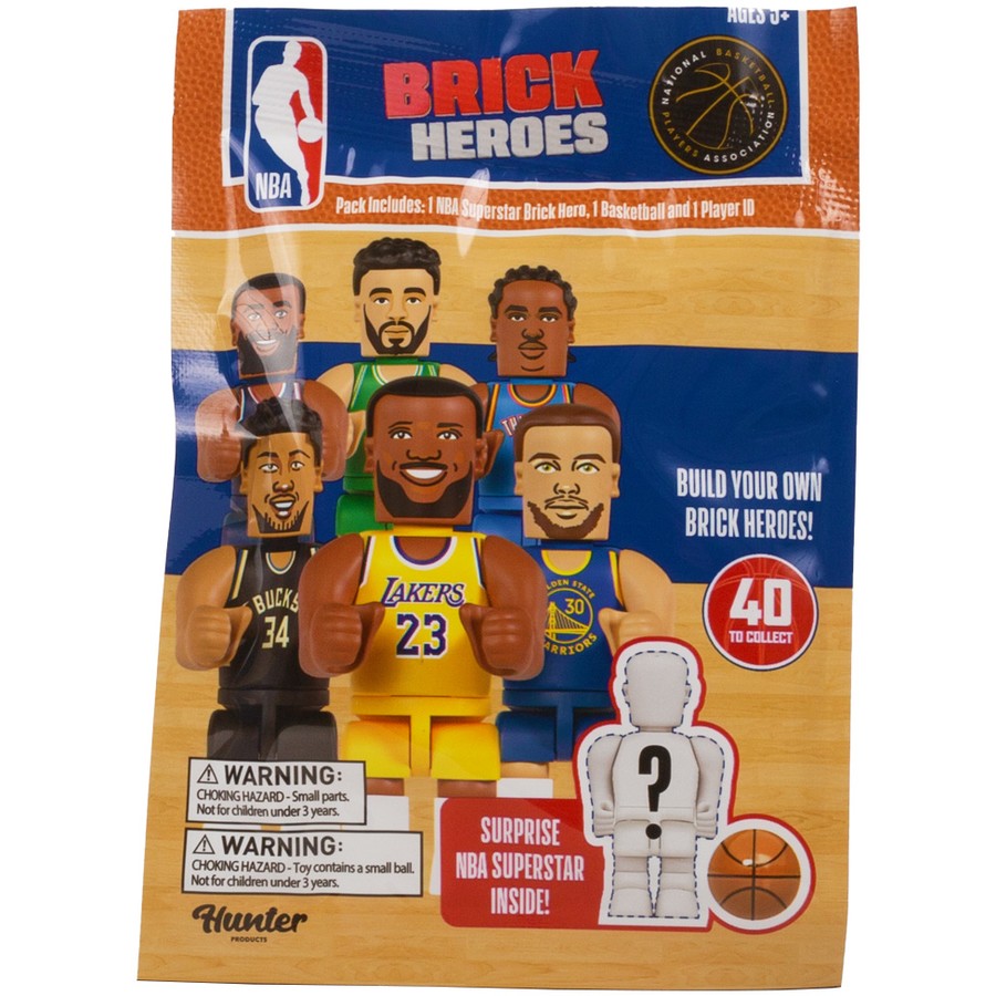 NBA Brick Heroes Figures Assorted