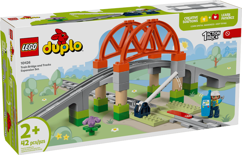 Lego 10426 Duplo Train Bridge and Track Expansion Set