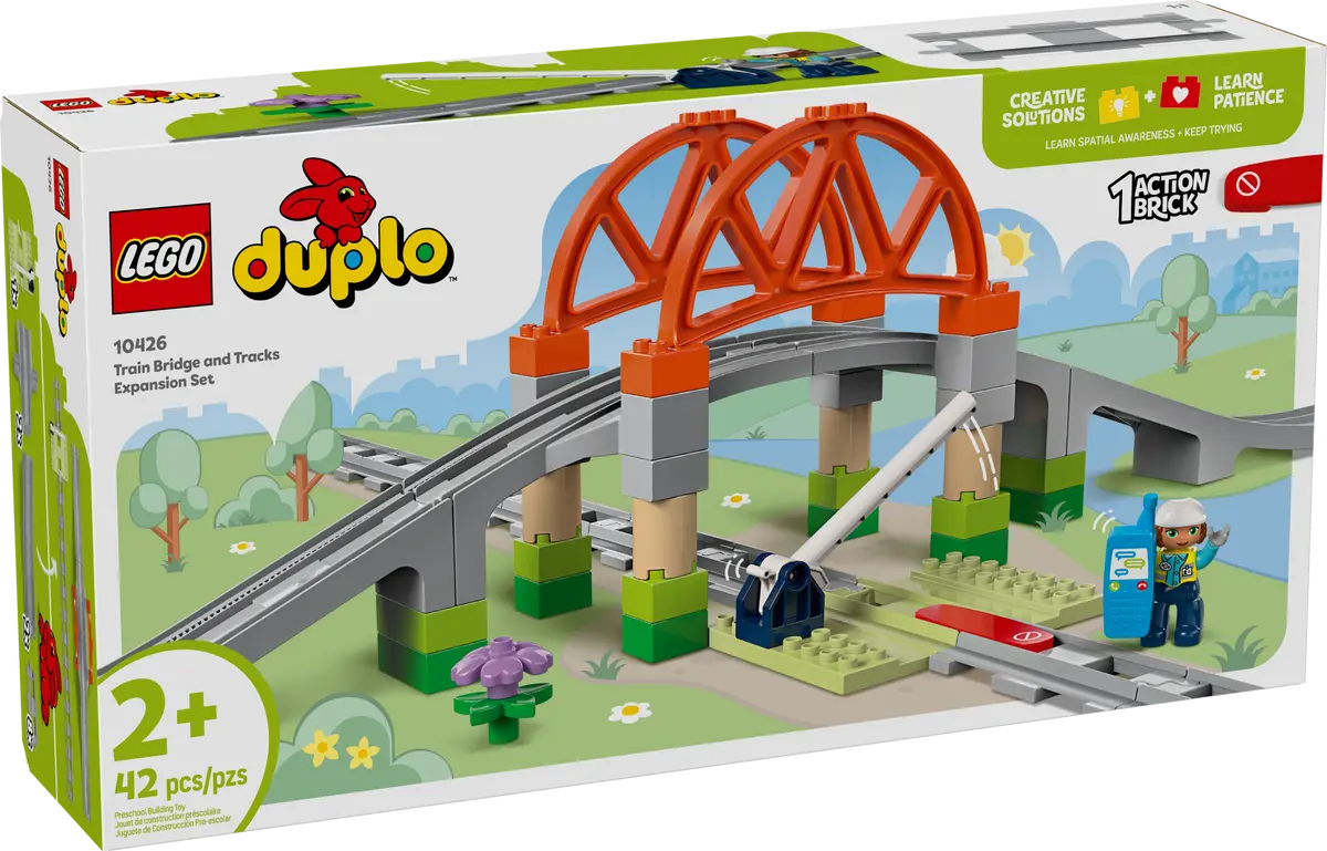 Lego 10426 Duplo Train Bridge and Track Expansion Set
