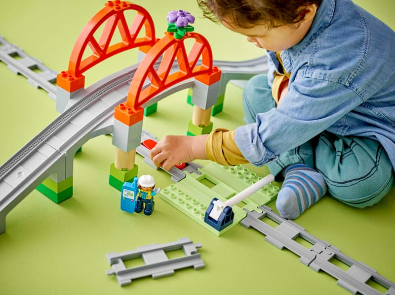 Lego 10426 Duplo Train Bridge and Track Expansion Set