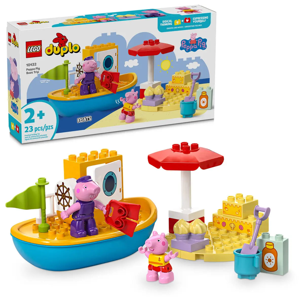 Lego 10432 Duplo Peppa Pig Boat trip