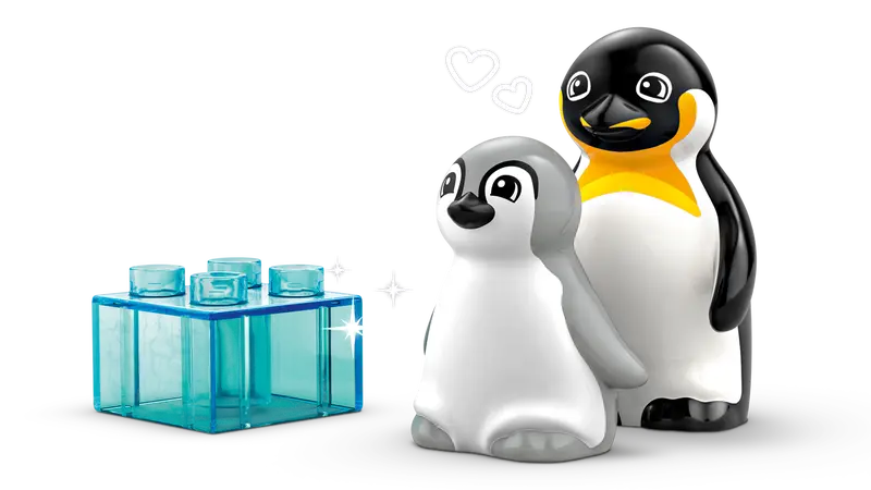 Lego 10442 Duplo Wild Animal Families - Penguins &amp; Lions