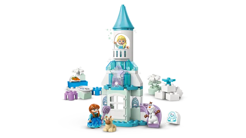 Lego 10455 Duplo Anna and Elsa&#39;s Frozen Castle Party