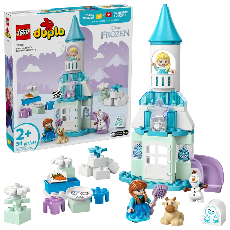 Lego 10455 Duplo Anna and Elsa&#39;s Frozen Castle Party