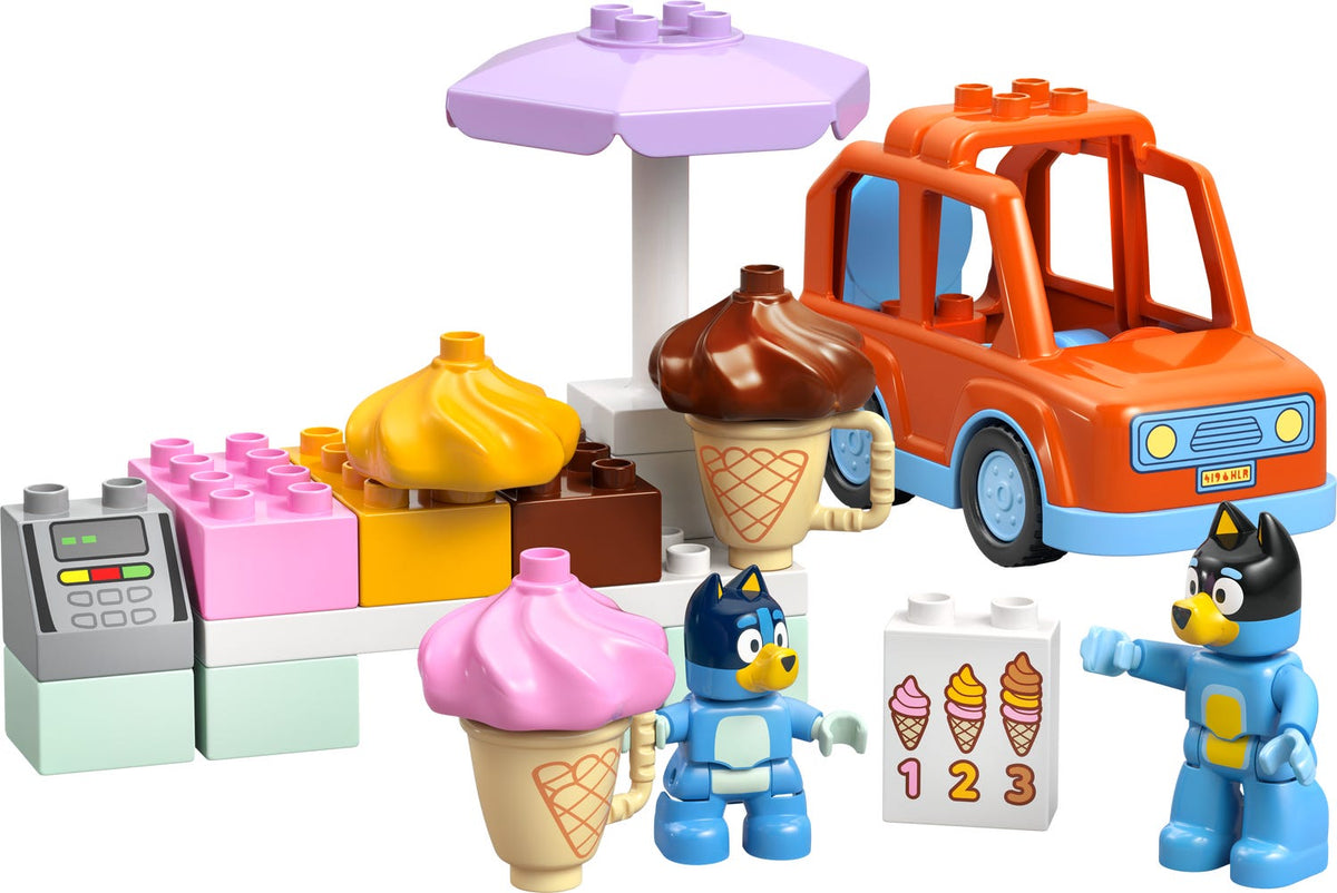 Lego 10458 Duplo Bluey Ice Cream Trip with Bluey