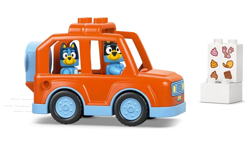 Lego 10458 Duplo Bluey Ice Cream Trip with Bluey