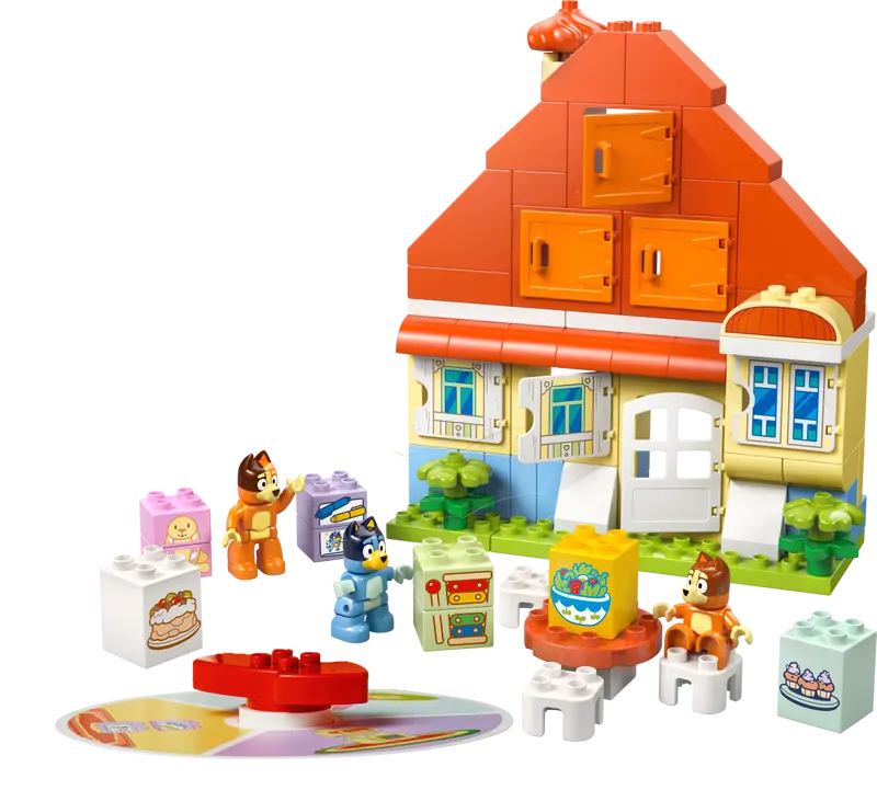 Lego 10459 Duplo Bluey's Family House with Memory Game