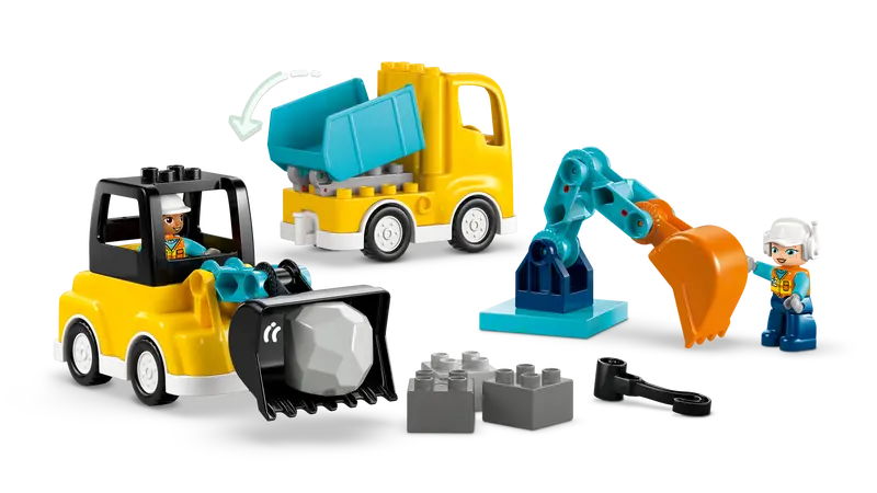 Lego 10475 Duplo 3 in 1 Construction Vehicles