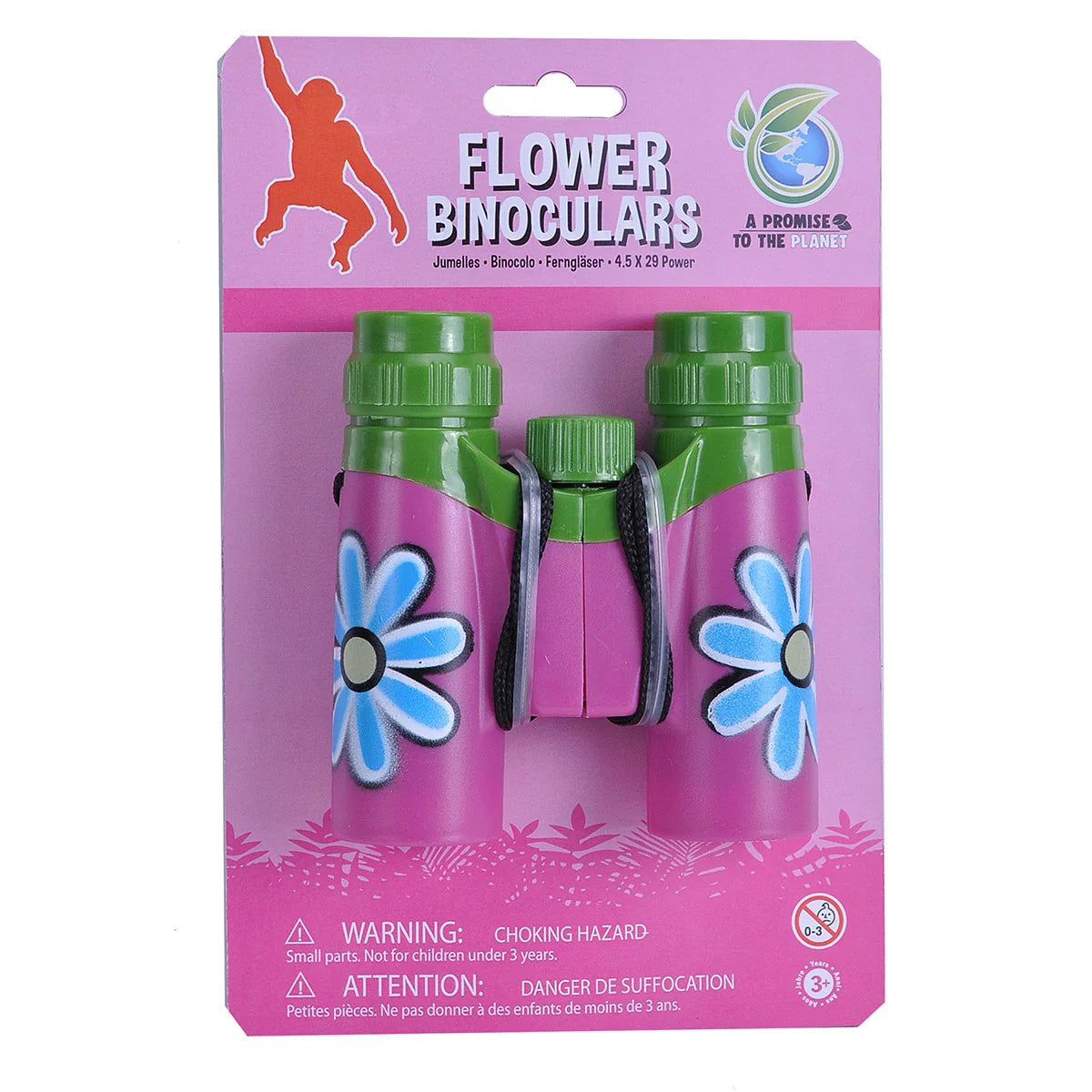 Binoculars Girly Girl Flower