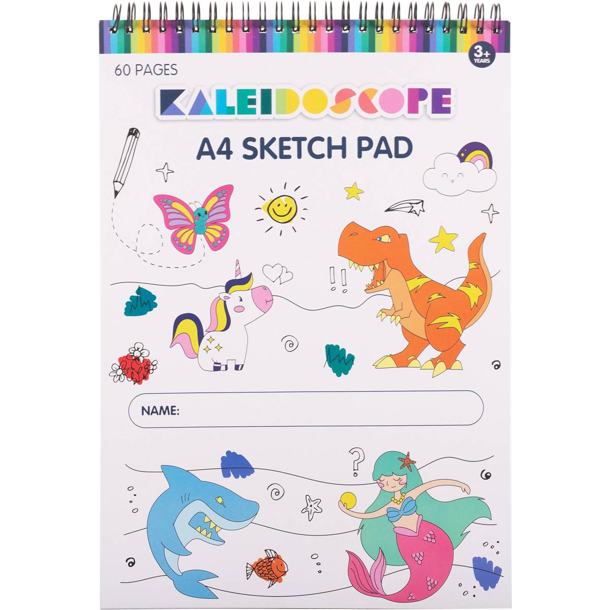 Kaleidoscope Sketch Pad 60 pages