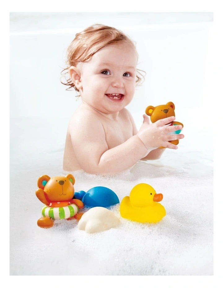 Hape Teddy and friends Bath Squirts