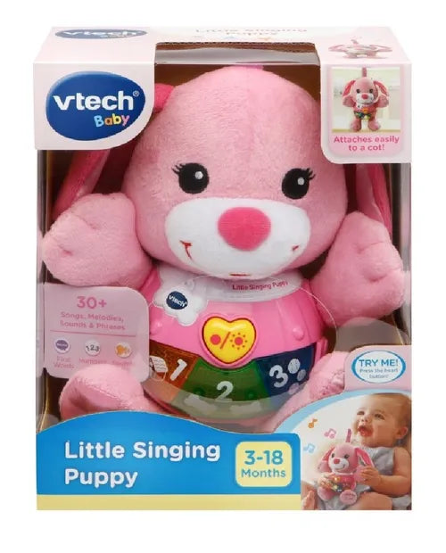 Vtech Little Singing Puppy Brown or Pink