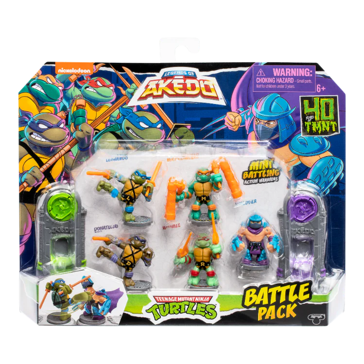 Akedo TMNT S2 Battle Pack