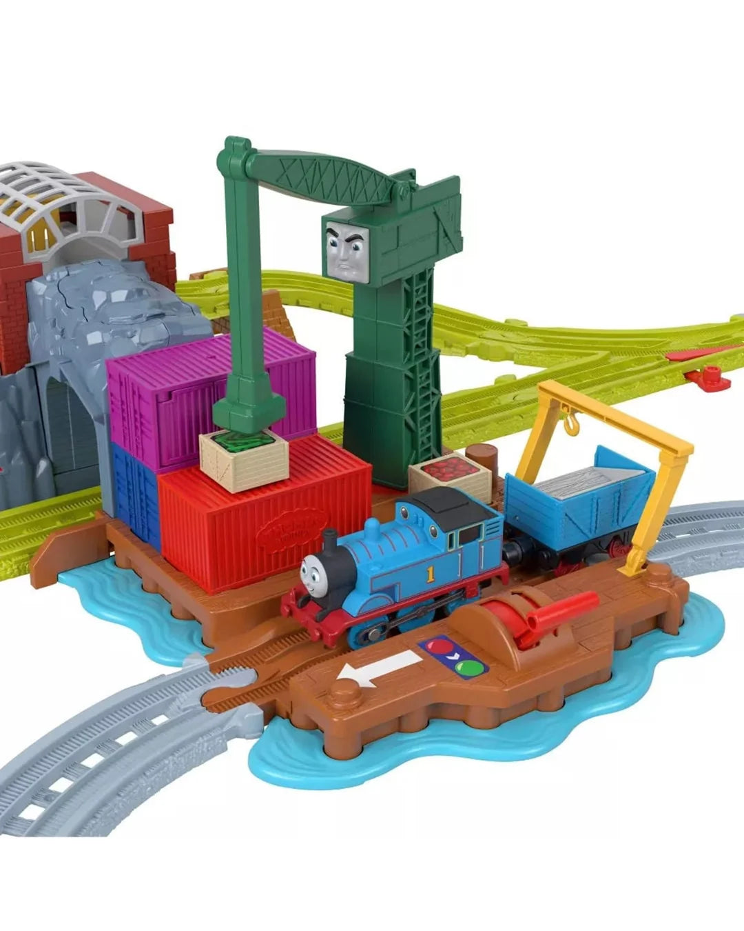 Thomas &amp; Friends Motorised Cranky's Dockside Delivery Train Set req 1 x AAA battery