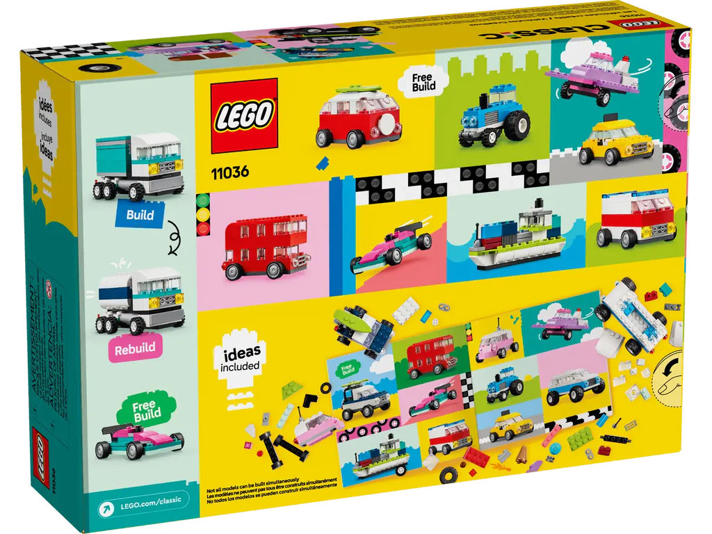 Lego 11036 Classic Creative Vehicles