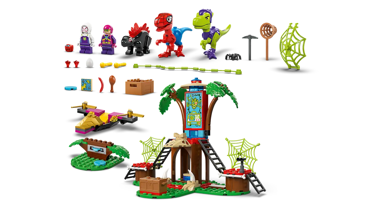 Lego 11200 Spidey and Gobby&#39;s Raptor Battle at Tree House HQ