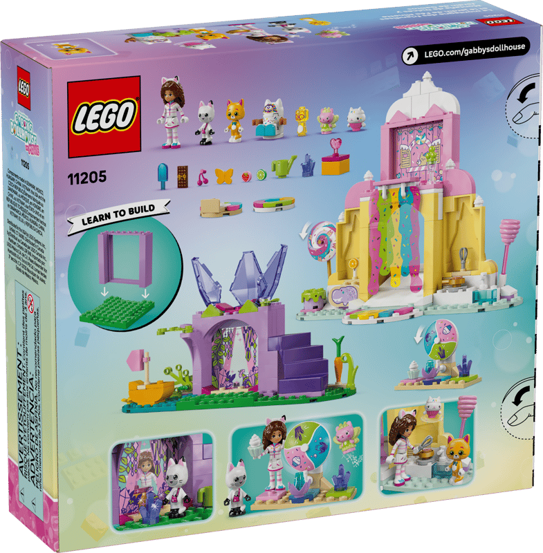 Lego 11205 Gabby's Dollhouse Sweet Treat Mountain and Kitty Garden