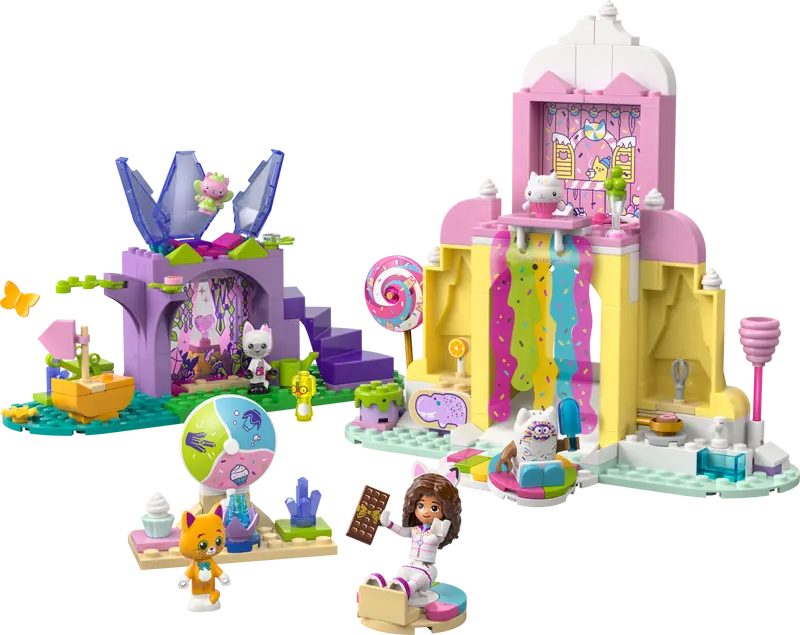 Lego 11205 Gabby&#39;s Dollhouse Sweet Treat Mountain and Kitty Garden
