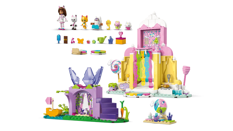 Lego 11205 Gabby's Dollhouse Sweet Treat Mountain and Kitty Garden