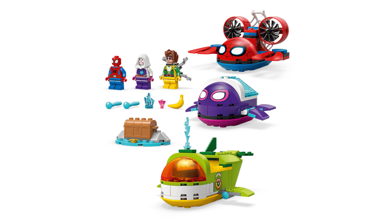 Lego 11207 Super Heroes Spidey Underwater Vehicles