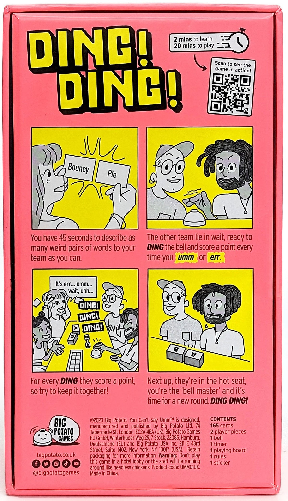 You Can&#39;t Say Umm Game