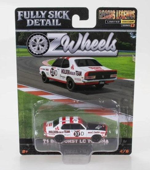 Oz Wheels 1/64 FSD1 Racing Legends 71 Bathurst LC Torana