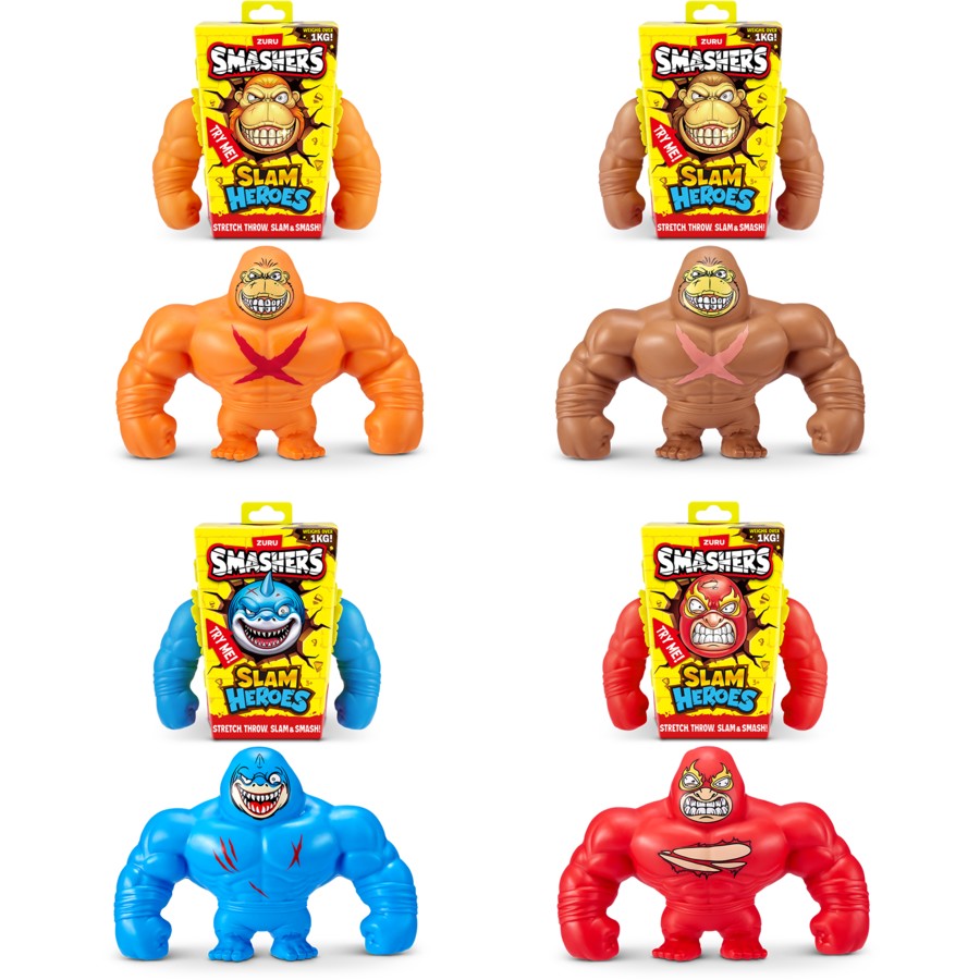 Zuru Smashers Slam Heroes Assorted Designs