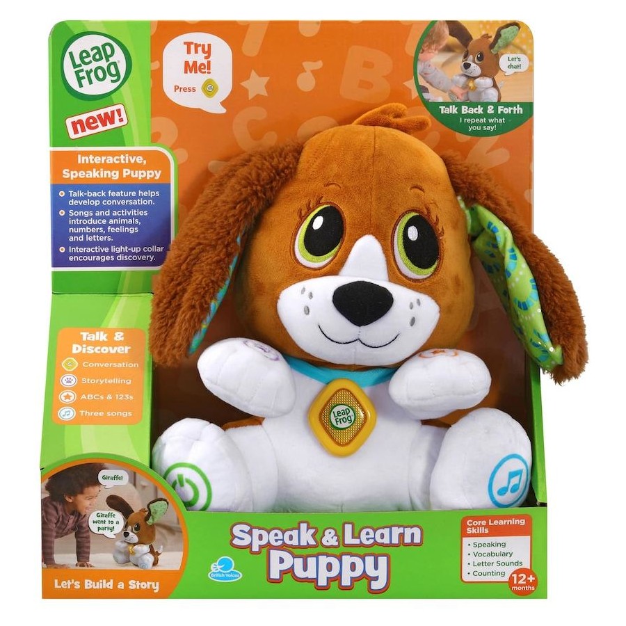 Leap Frog Speak & Learn Puppy incl 4 x AA demo batteries