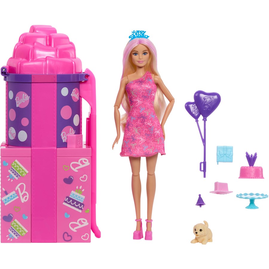 Barbie Rise & Surprise Doll & Accessories